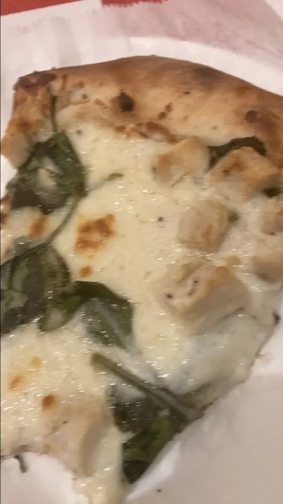 Chicken Alfredo Pizza
